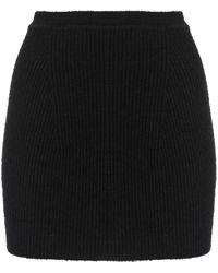 Wardrobe NYC - Knit Mini Skirt - Lyst