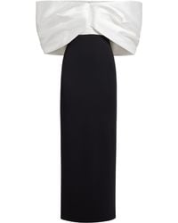 Solace London - And White Filippa Off-shoulder Dress - Lyst