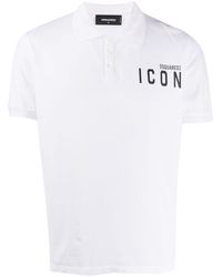 DSquared² - Mini Icon Tennis Polo Shirt - Lyst