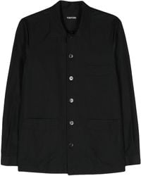 Tom Ford - Button-up Poplin Shirt - Lyst
