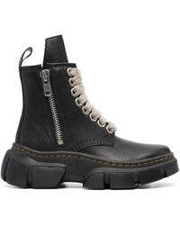 Dr. Martens - X Rick Owens 1460 Leather Boots - Lyst