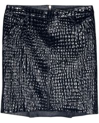 Tom Ford - Miniskirt With Crocodile Effect - Lyst