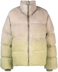 Moncler - Moncler + Rick Owens - Green Cyclopic Padded Jacket - Women's - Polyamide/goose Down/goose Feather - Lyst