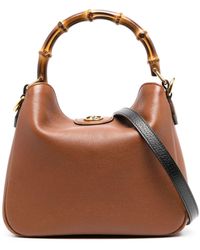 Gucci - Diana Small Leather Tote Bag - Lyst