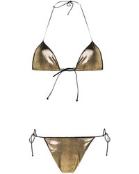 Reina Olga - Tone Sam Snakeskin-print Bikini - Lyst