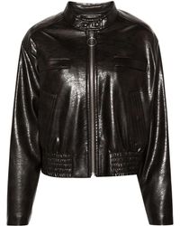 Stand Studio - Brown Talulla Faux-leather Jacket - Lyst