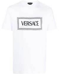 Versace - T-Shirt With Print - Lyst
