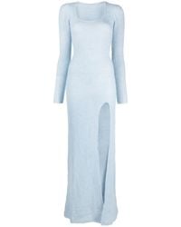 Jacquemus - La Robe Dao Ribbed-knit Dress - Lyst