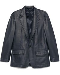 Carter Young - Leather Blazer - Lyst