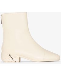 Raf Simons Rubber Solaris 2 High Runner Boots in White - Lyst