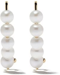 Mizuki - 14k Yellow Sea Of Beauty Pearl Drop Earrings - Women's - Pearls - Lyst