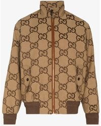 Gucci - Gg Supreme Bomber Jacket - Lyst