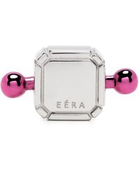 Eera - Eéra - 18k White Gold Square Bar Single Stud Earring - Lyst