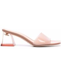 Gianvito Rossi - Low-heel Leather Pumps - Lyst
