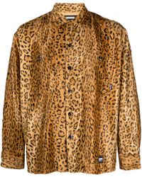 Neighborhood - Leopard-print Faux-fur Shirt - Lyst