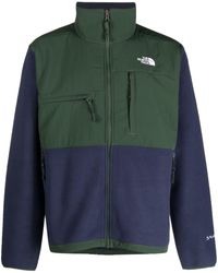 The North Face - Denali Logo-print Panelled Jacket - Lyst