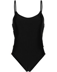 Gucci - Sparkling Jersey Swimsuit With Horsebit - Lyst