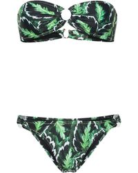Reina Olga - Bandcamp Leaf-print Bikini - Lyst