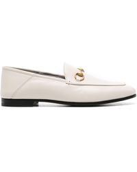 Gucci - Brixton Horsebit-detailed Leather Collapsible-heel Loafers - Lyst
