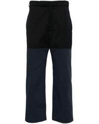 Thom Browne - Unconstructed Combo Straight-leg Trousers - Men's - Cotton - Lyst
