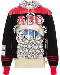 Advisory Board Crystals - Lace Panelled Drawstring Hoodie - Lyst