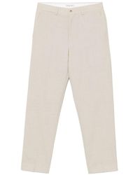 Carter Young - Slub-Texture Trousers - Lyst
