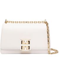 Givenchy - White 4g Leather Cross Body Bag - Women's - Calf Leather - Lyst