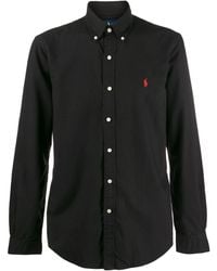 Ralph Lauren - Classic Fit Long Sleeve Cotton Oxford Button Down Shirt - Lyst
