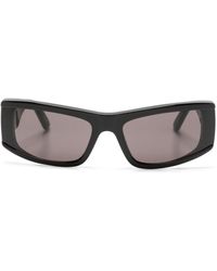 Balenciaga - Logo-print Square-frame Sunglasses - Unisex - Acetate - Lyst