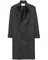 Bianca Saunders - Pinches Single-breasted Wool Coat - Lyst