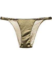 Isa Boulder - Twist-detailed Reversible Bikini Bottoms - Lyst