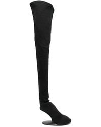 Balenciaga - Thigh High Abstract 100 Heel Boots - Lyst