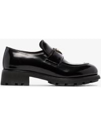 womens chunky loafers uk