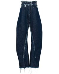 Bianca Saunders - Ess Wide-leg Jeans - Men's - Cotton - Lyst