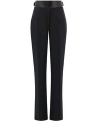 Ferragamo - Straight-leg Tailored Trousers - Lyst
