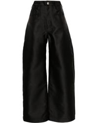 Marques'Almeida - Mid-rise Boyfriend Trousers - Women's - Recycled Polyester/viscose - Lyst