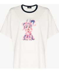 we11done - Monster Print Cotton T-shirt - Women's - Cotton - Lyst