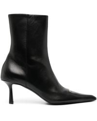 Alexander Wang - Viola 77mm Leather Boots - Lyst