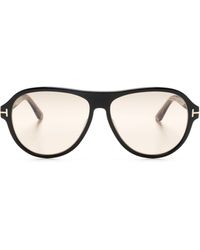 Tom Ford - Quincy Pilot-frame Sunglasses - Lyst