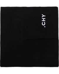 Givenchy - Embroidered Logo Wool Scarf - Lyst