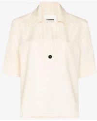 Jil Sander Blouses for Women - Up to 72% off | Lyst