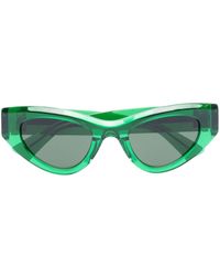 Bottega Veneta - Cat-eye Frame Sunglasses - Unisex - Acetate - Lyst
