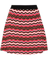 Missoni - Zigzag-woven A-line Miniskirt - Lyst