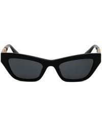 Versace - Greca-detail Cat-eye Sunglasses - Lyst