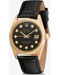 Lizzie Mandler - Reworked Vintage Rolex Oyster Perpetual Datejust Watch - Lyst