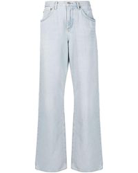 Agolde - Fusion High-waist Wide-leg Jeans - Lyst
