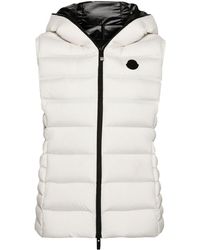 Moncler - Aliterse Hooded Down Gillet - Lyst