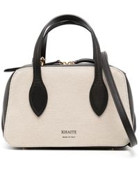 Khaite - The Small Maeve Cotton Cross Body Bag - Lyst