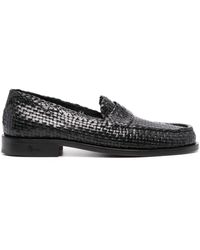 Marni - Braided Slip-On Loafers - Lyst