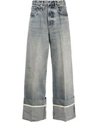 R13 - Nina High-rise Straight-leg Jeans - Lyst